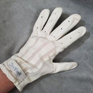 Saranac Vintage 1980 Leather Handball Gloves Size Large